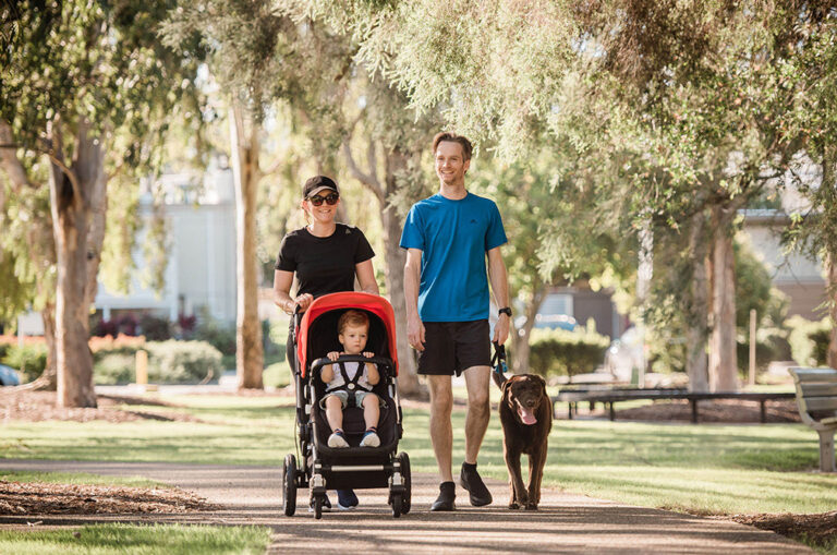 PAWGUST promotes the link between daily exercise and a happy pup