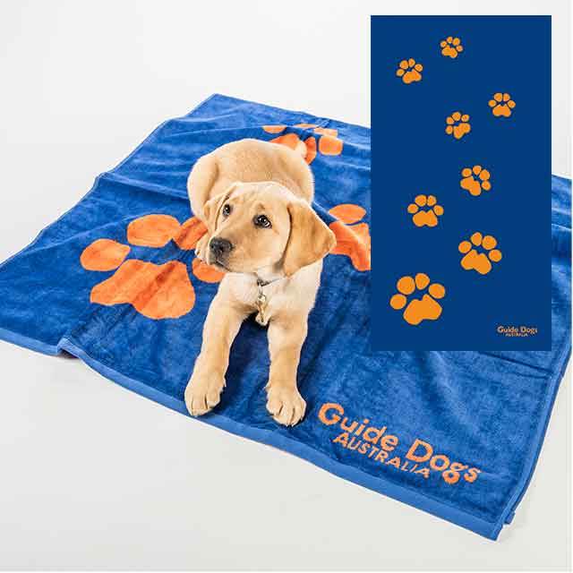 beach towels with dogs on them