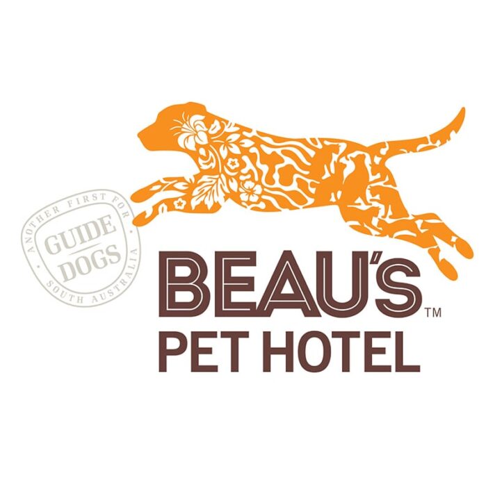Beau's Pet Hotel logo.