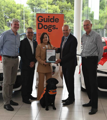 Guide Dogs driving forward thanks to CMV Group Foundation